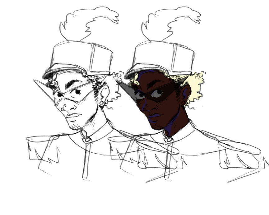 Profile - Sketch 15, Flat Color 20